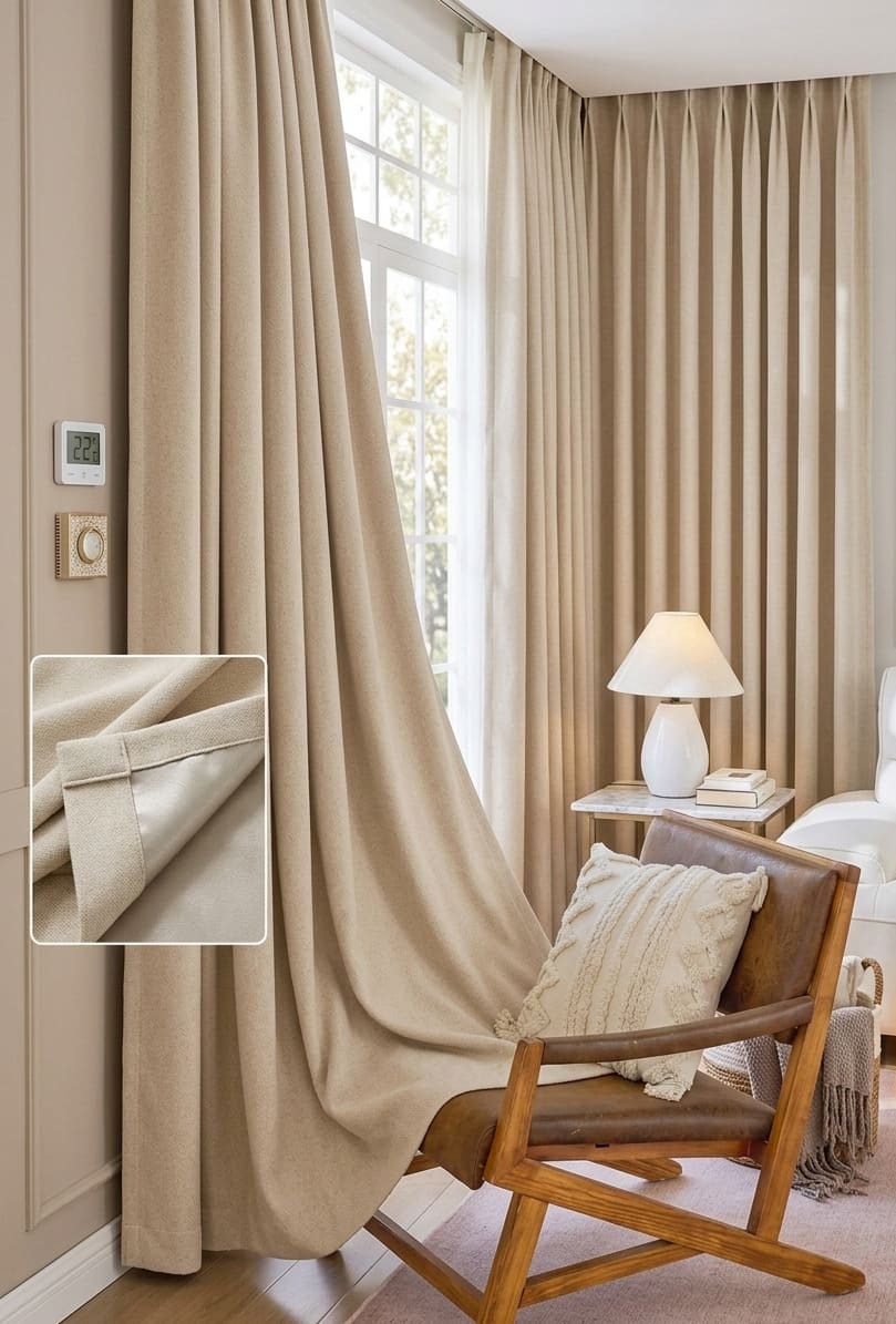 Cortinas térmicas a medida