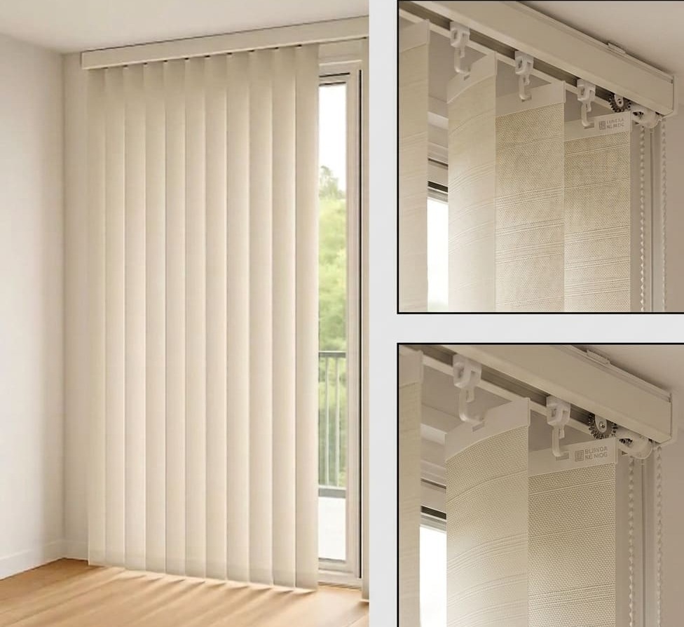 Cortinas verticales a medida